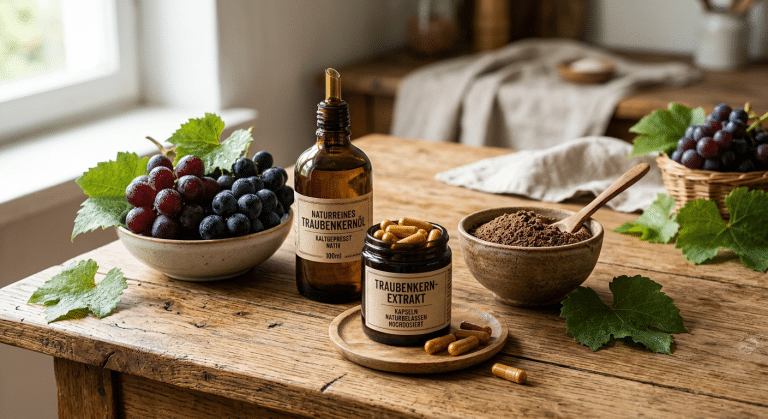 Traubenkerne sind aufgrund ihrer wertvollen Inhaltsstoffe wie OPC (oligomere Proanthocyanidine), Antioxidantien und ungesättigten Fettsäuren sehr vielseitig nutzbar. Die Varianten der Verwendung reichen von der direkten Einnahme bis zur Weiterverarbeitung.