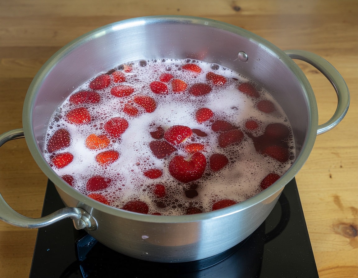 Selbst gemachte Marmelade hat viele Vorteile: Man hat die volle Kontrolle über die Zutaten (weniger Zucker, mehr Frucht), kann eigene Geschmackskreationen entwickeln und frisches, saisonales Obst mit höherem Nährstoffgehalt verwenden. Zudem kann auf künstliche Konservierungsstoffe verzichtet werden, sodass sie oft gesünder und geschmackvoller ist als gekaufte Produkte.