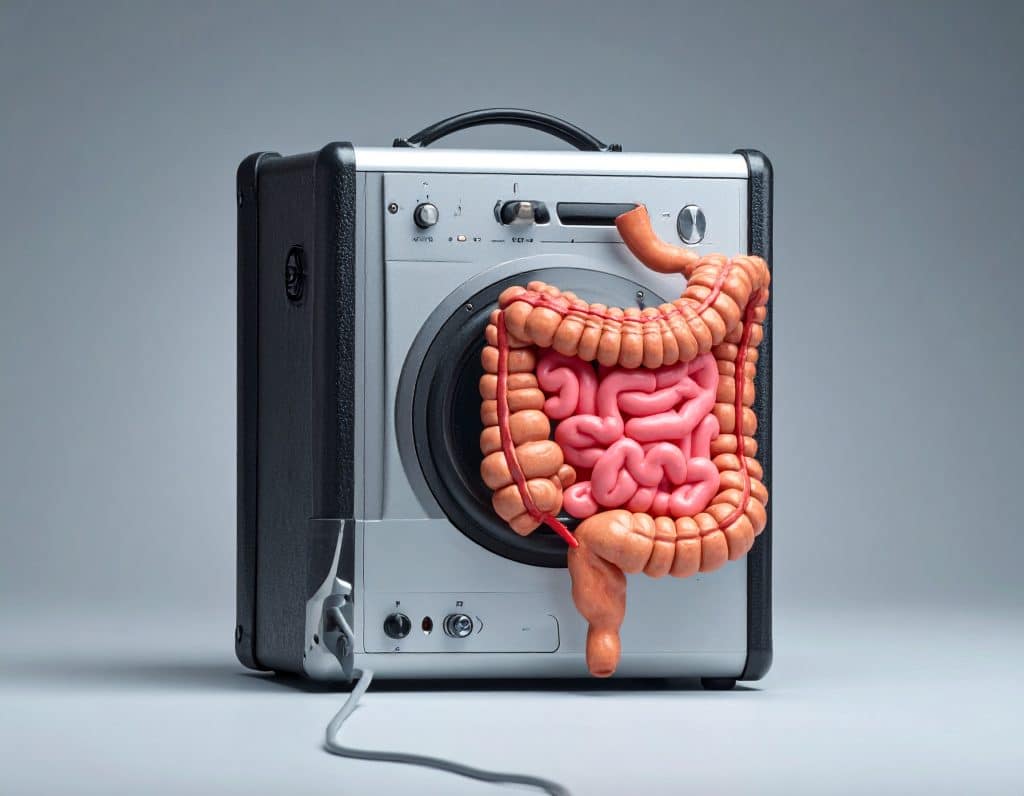 Stress kann Darmbeschwerden verstärken, da das Verdauungssystem und das Gehirn über die sogenannte Darm-Hirn-Achse eng miteinander verbunden sind. Sowohl akuter als auch chronischer Stress aktivieren das Nervensystem, was zur Ausschüttung von Stresshormonen führt, die sich direkt auf den Darm auswirken.