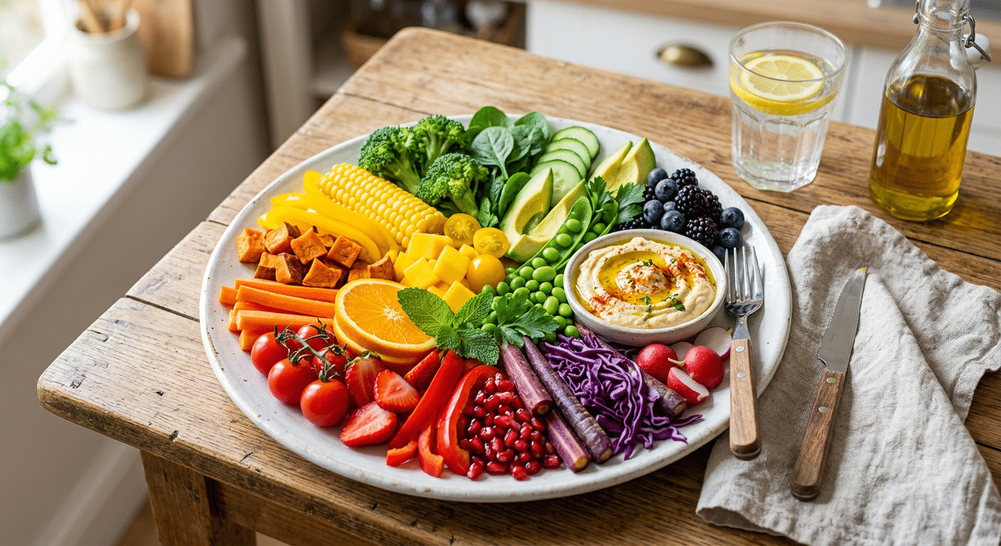 Bei den Pflanzenpunkten handelt es sich um ein Ernährungskonzept, bei dem es um die maximale Vielfalt pflanzlicher Lebensmittel geht. Das Ziel besteht darin, den Darm und die eigene Gesundheit zu stärken. Die Kernidee ist, dass jede verzehrte Pflanzenart als ein Punkt zählt. Das Konzept basiert auf großen Mikrobiom-Studien (wie dem „American Gut Project“), die belegen, dass Menschen mit einer Vielfalt von 30 verschiedenen Pflanzen pro Woche ein deutlich gesünderes und robusteres Darm-Mikrobiom besitzen.