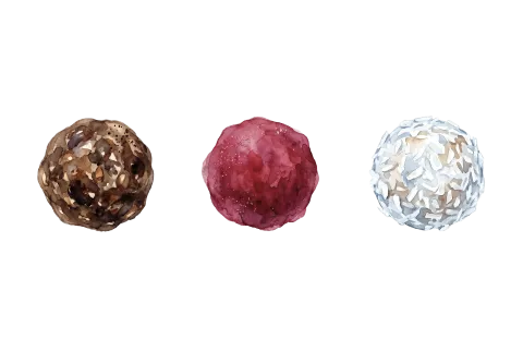Video-Vorschaubild für die köstlichen Energyballs mit Nurisan als besonderer Zutat und Geschmackgeber.